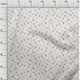 thumbnail image 2 of oneOone Silk Tabby Fabric Leaves & Flower Floral Print Fabric by The Yard 42 Inch Wide, 2 of 4