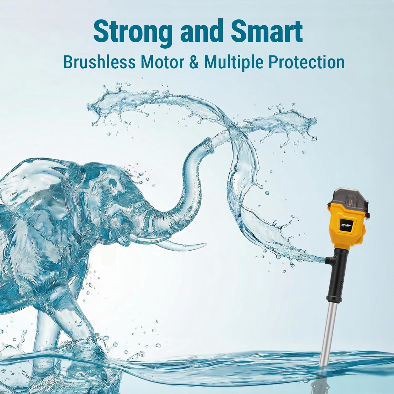 Mellif Cordless Stick Water Transfer Pump Compatible with DeWalt 20V MAX Battery (Tool Only)