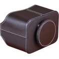 thumbnail image 4 of Hltser 360°Rotatable TV Remote Caddy  PU Leather Multifunctional Remote Control Holder Office Remote Tray Desk Organizers/Storage Box for Ipad Mini/Pen/Mobile Phone/Media Nightstand Orga, 4 of 7
