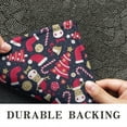 thumbnail image 6 of Dark Blue Christmas Pattern Door Rugs,Washable Non Slip Door Mats Indoor,Decorative Door Mats,Entry Mat Indoor for Entrance,Bedroom,Kitchen,Bathroom,17"x30", 6 of 6