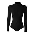 thumbnail image 2 of Dualoai Long Sleeve Swimsuit for Women Soft Swimwear for Wakeboarding Beach Swimming L, 2 of 9