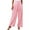 Pink, variant on Summer Pants for Women Trendy Women Pants Casual Baggy for Linen Womens Girls Flare Leggings Lounging Loose Fit Loose Active Pant Trendy plus Size Women's Khaki S