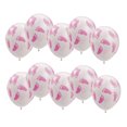 thumbnail image 1 of Globos de látex para fiestas, 10 unidades, para decoración de cumpleaños, bodas, baby shower, color rosa, 1 of 4