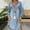 Blue, variant on ClodeEU Womens Summer Denim Button Down Shirt Dress ,Classic Vintage Dresses with Pockets Blue,Womens Plus S