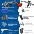 thumbnail image 2 of Lanzador de gel Splat Blaster GTSHOMO de alta velocidad automático con gafas protectoras, 2 of 6