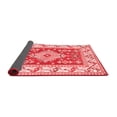 thumbnail image 2 of Ahgly Company Indoor Round Geometric Red Traditional Area Rugs, 8' Round, 2 of 4