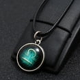 thumbnail image 4 of sunsanly Horoscope Pendant Necklace with Extended Chain Dress Up Hypoallergenic Luminous 12 Constellation Necklace Fashion Jewelry, 4 of 8