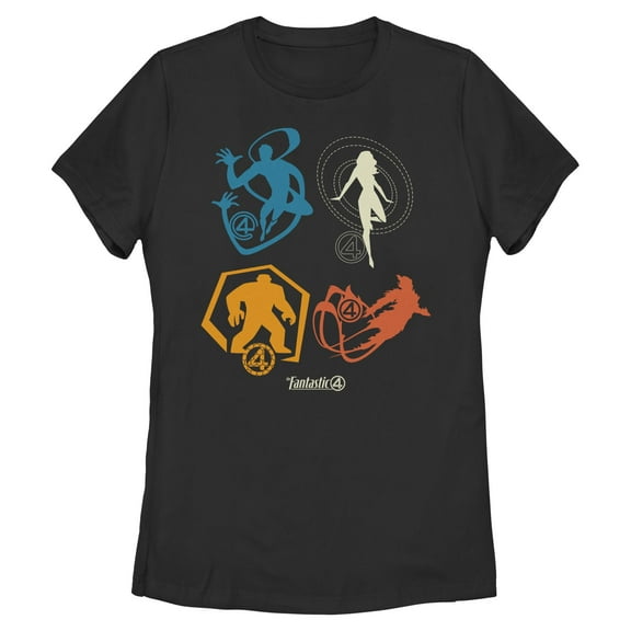 Womens The Fantastic Four: First Steps Super Icons T Shirt