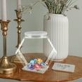 thumbnail image 2 of 2pcs Plastic Candy Jars Cookie Containers Clear Hexagon Candy Snacks Bottles, 2 of 7