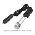 thumbnail image 4 of Calentador Caliente Instantáneo Mini Eléctrico para Coche Electrónico Té 12V 24V 120W Alta Duradero Y, 4 of 9