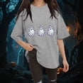 thumbnail image 2 of Godom Womens Halloween Graphic Tee Shirts Short Sleeve Tops Oversized Tshirts Trendy Casual Loose Blouse, 2 of 6