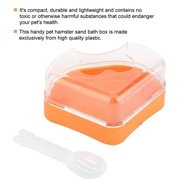 Baño de Hámster Simple, Sala de Sauna Conveniente, Mascota Bebé para Hámster Pequeña Mascota Hámster
