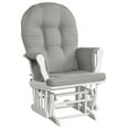 thumbnail image 2 of Angel Line Windsor Glider, White with Gray Cushions, 2 of 2