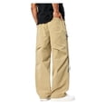 thumbnail image 5 of Admvng Men's Cargo Pants Big & Tall Casual Wide Leg Outdoor Pants with Pockets, 5 of 6