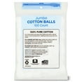Equate Beauty Jumbo Cotton Balls, 100 Count