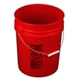 thumbnail image 1 of Red 5 Gallon Bucket; Heavy Duty 90 Mill., 1 of 1