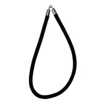 Stanchion Rope - Rhino 8' Black Velvet