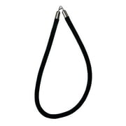 Stanchion Rope - Rhino 6' Black Velour