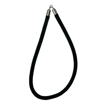 Stanchion Rope - Rhino 8' Black Velvet