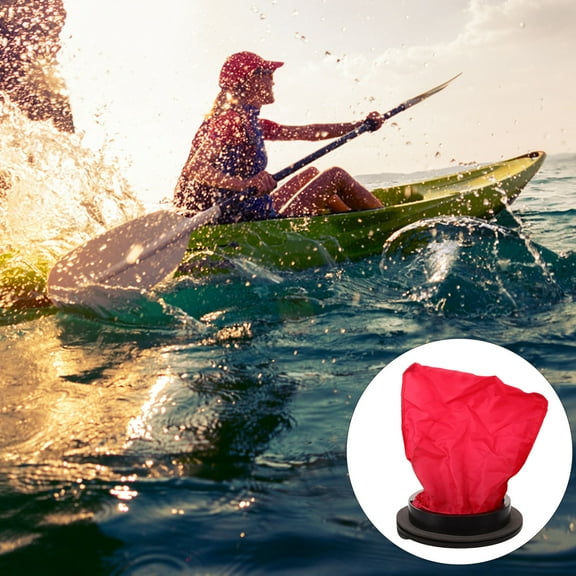 WOFASHPURET 1Set Boat Hatch Lids For Kayak Accessories Waterproof Sealing 10.61X7.86X7.86in