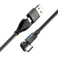 thumbnail image 1 of 180-degree Bending Data Cable PD60W Low Power Consumption Fast Charging Cable A+C to C Two-in-one Data Cable with Fast Transmission LED Indicator for Mobile Phone Notebook, 1 of 10