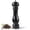 Black, variant on Pepper Mill Grinder Salt Grinder, Arcylic Peppercorn Grinders with Adjustable Ceramic Grinding Core (8 Inch,White)