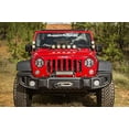thumbnail image 2 of Rugged Ridge by RealTruck Headlight Elite Euro Guards for Jeep JK/JKU | Textured Black, Aluminum | 11230.12 | Compatible with 2007-2018 Jeep Wrangler JK/JKU, 2 of 3