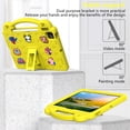 thumbnail image 3 of Aminegg Stand Handle Kids Case for iPad Air 11 Inch M2 2024 Full Body, Shockproof Protective Cover, Yellow, 3 of 12