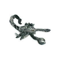 Scorpion Plush, Black, Stuffed Arachnids, Educational, Toy, Kids, Realistic Figure, Lifelike Model, Replica, Gift, 14" FT12 BB326
