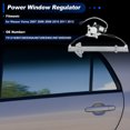 thumbnail image 2 of Regulador de ventana eléctrica frontal derecho con motor para Nissan Versa 2007 2008 2009 2010 2011 2012 No.751210/80720EE00A, 2 of 6