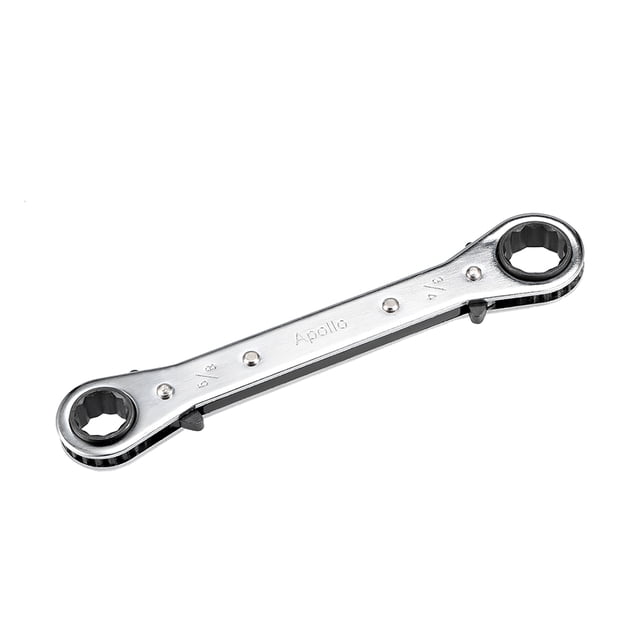Llave de trinquete reversible Uxcell, extremo doble de 3/4 pulgadas x 5/8 pulgadas, CR-V