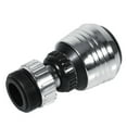 thumbnail image 3 of Rotate Faucet Nozzle Filter, ABS Material  Plated Increasing Water Pressure Kitchen Sprayer Head 360 Degree  For Home For Sink, 3 of 8