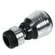 thumbnail image 3 of Adaptador de filtro de agua BuyWeek grifo giratorio 360 grados ABS plateado, 3 of 12
