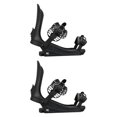 thumbnail image 2 of Fijaciones de snowboard para adultos, suministros ajustables, fáciles de usar, equipo para principiantes M negro, 2 of 8