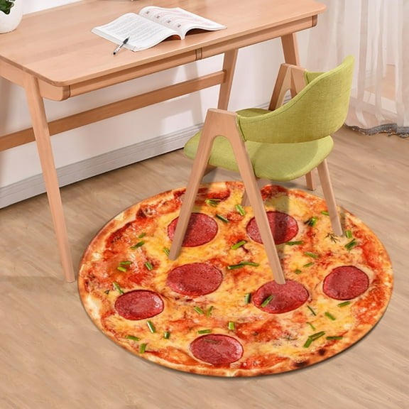 1 Round Chair Mat Family Food Chair Cushion Door Mat Wrap Blanket Non Slip Bedroom Carpet Mats