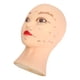 thumbnail image 5 of Cabeza de maniquí cabeza de maniquí de extensión de pestañas multiusos de alto rebote base de PVC de silicona para práctica de maquillaje en el hogar ANGGREK Otros, 5 of 8