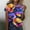 Multicolor, variant on Odbmxy Womens Plus Tees Graphic Short Sleeve Womens Plus Size Tops Vintage Party Floral Casual Classic Fit Tops,M