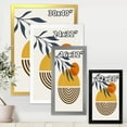 thumbnail image 4 of Designart 'Abstract Shapes With Botanical Minimalist Leaf IV' Modern Framed Art Print, 4 of 4