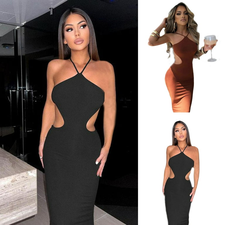 Bodycon off shoulder deals dress with plunging neckline