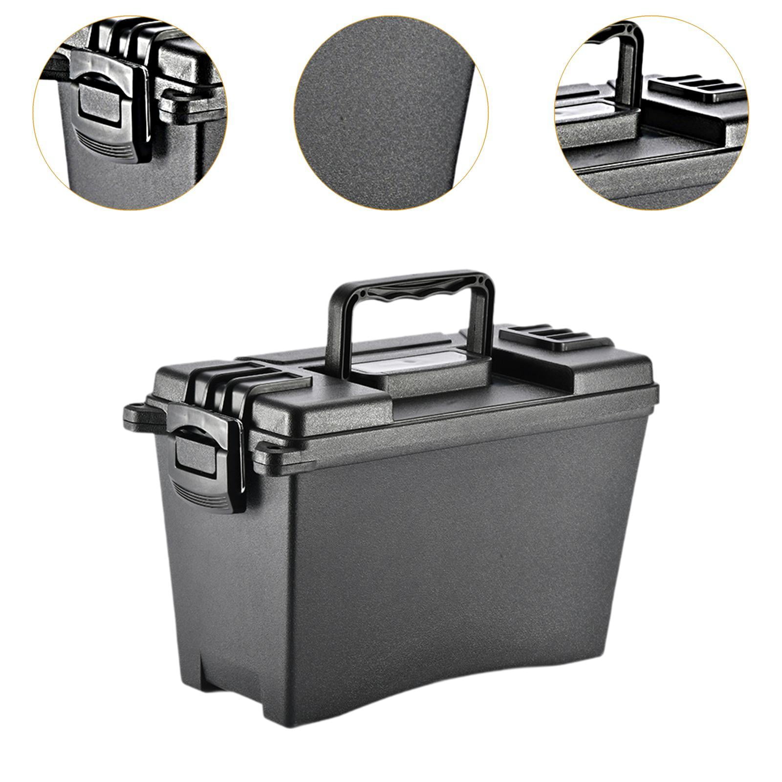 oshhni Tool Box with Handle Hardware Large Box Utility Box for Car Garage Household