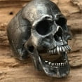 thumbnail image 3 of Personalized Skull Ring for Men: Alloy Rock Gothic Punk Style Jewelry Accessory, Gift for Him, 3 of 3