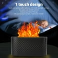 thumbnail image 3 of Difusor De Fuego, 7 Colores, Difusor De Llama Ligera, USB, Acabado En Negro, Escritorio Para Oficina De Hotel En Casa, 3 of 7