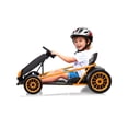 thumbnail image 1 of Go Kart eléctrico 24V para niños 8-12 años - Motores dobles 300W - Batería 9Ah - Velocidad hasta 13km/h - Arranque lento - Asiento XL y chasis metálico - Música y claxon - Carga máx. 70kg, 1 of 7