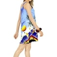 thumbnail image 3 of HAPPY BAY Women's Spaghetti Strap Nightgown Slip Dress 2-4 Pastel Sky-AC970, 3 of 4