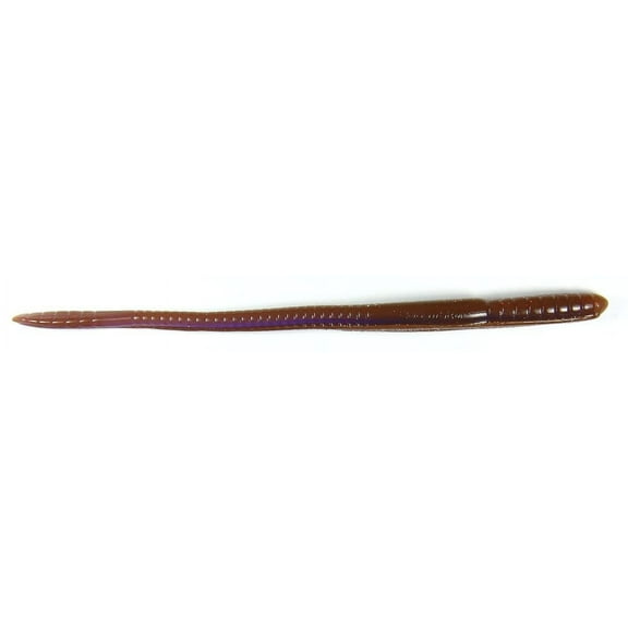 Roboworm Straight Tail Worm7'' Oxbld Light/Red Flk 8pk
