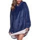 thumbnail image 2 of Oversized Hoodie Blanket With Giant Hoodie Front Pocket For Adults Men Women Teenagers, 2 of 5