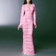 thumbnail image 3 of Vestido Atractivo Vestido ajustado para mujer Estilo elegante Traje diario con cuello en V profundo para mujer (Rosa S) Cgtredaw para Mujer Rosa T S, 3 of 6