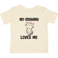 thumbnail image 3 of Inktastic Grammy Loves Me Girls Kitty Girls Baby T-Shirt, 3 of 5