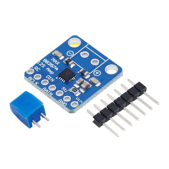 tegongse MAX98357A Advanced Auditory Amplifier Module with 3dB to 15dB Selection DC2.7V-5.5V for Customizable Sound Experience