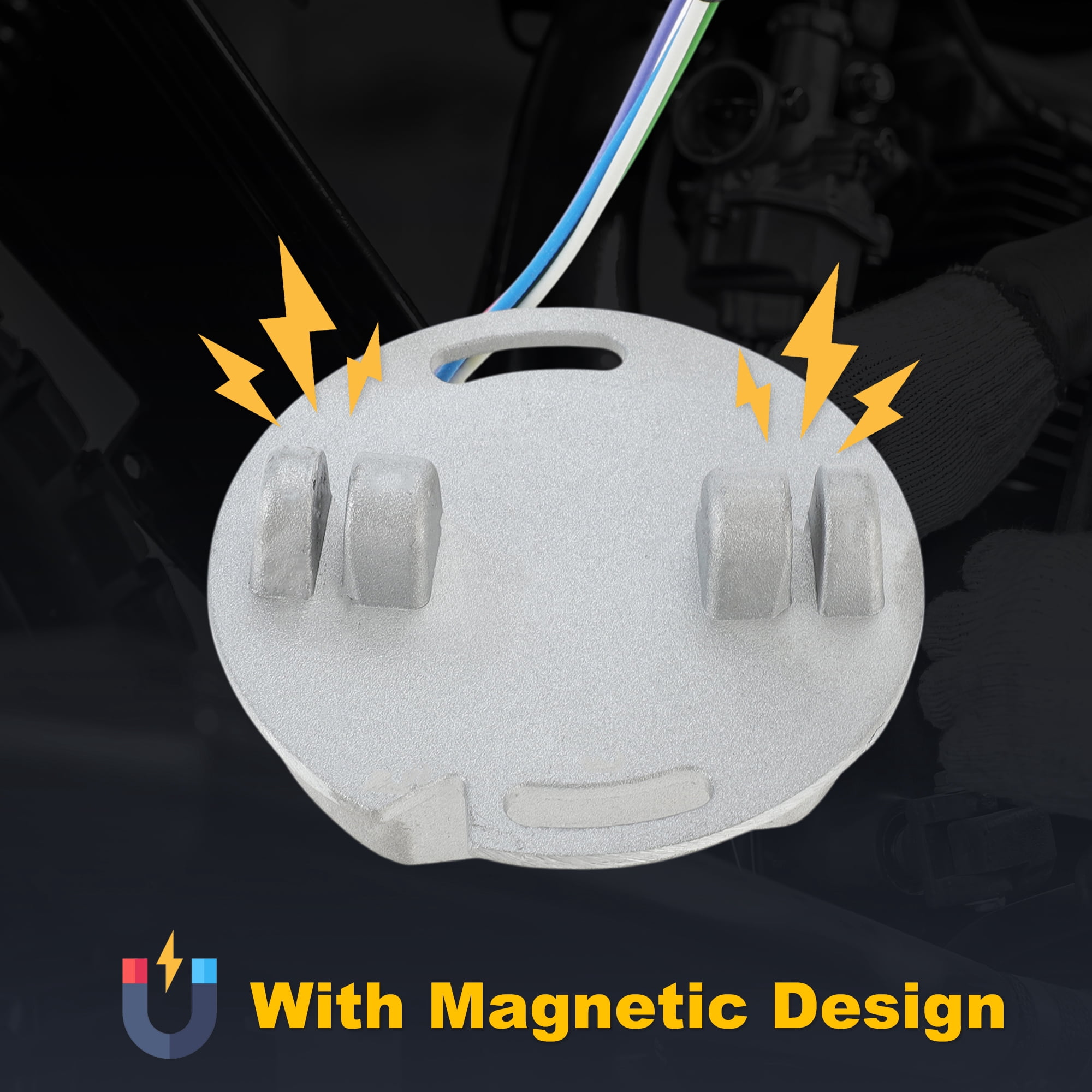 Unique Bargains 53-644 Single Fire Electronic Ignition Module for Harley-Davidson